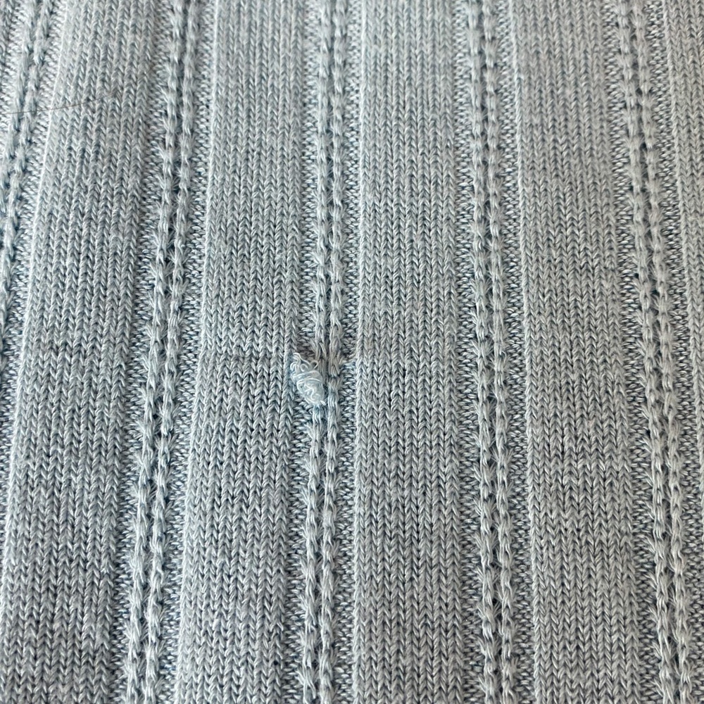 Lulu’s Blue Ribbed Two-Piece Set, Large - Picture 4 of 4